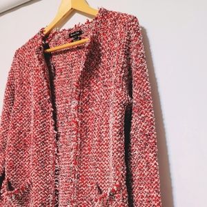 Massimo Dutti Tweed Cardigan